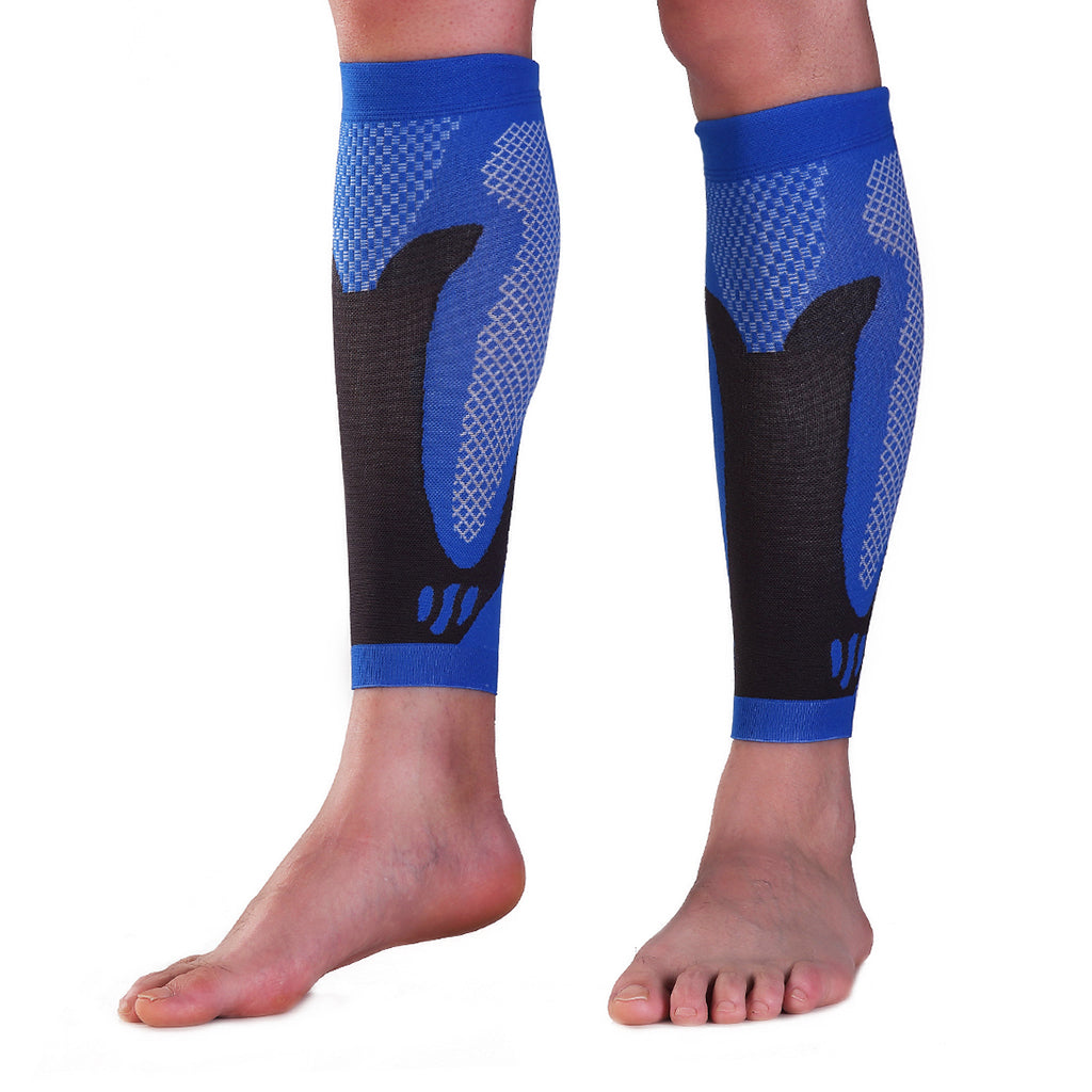 2X Sports Calf Compression Sleeves Shin Splint Support Compression Braces M