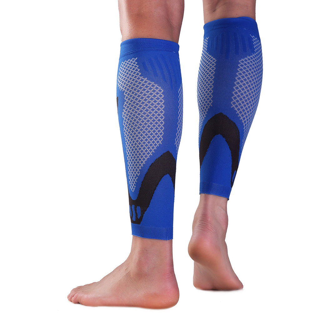 2X Sports Calf Compression Sleeves Shin Splint Support Compression Braces M