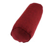 Soft Neck Roll Bolster Pillow Round Cervical Spine Support Pillo Wine Red