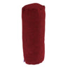 Soft Neck Roll Bolster Pillow Round Cervical Spine Support Pillo Wine Red