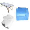 100 Pcs Non-woven Disposable Massage Table Sheet Bed Cover 80x180cm White