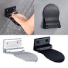 Shower Foot Rest Aluminum Alloy Foldable Foot Rest Step for Bathroom Sliver