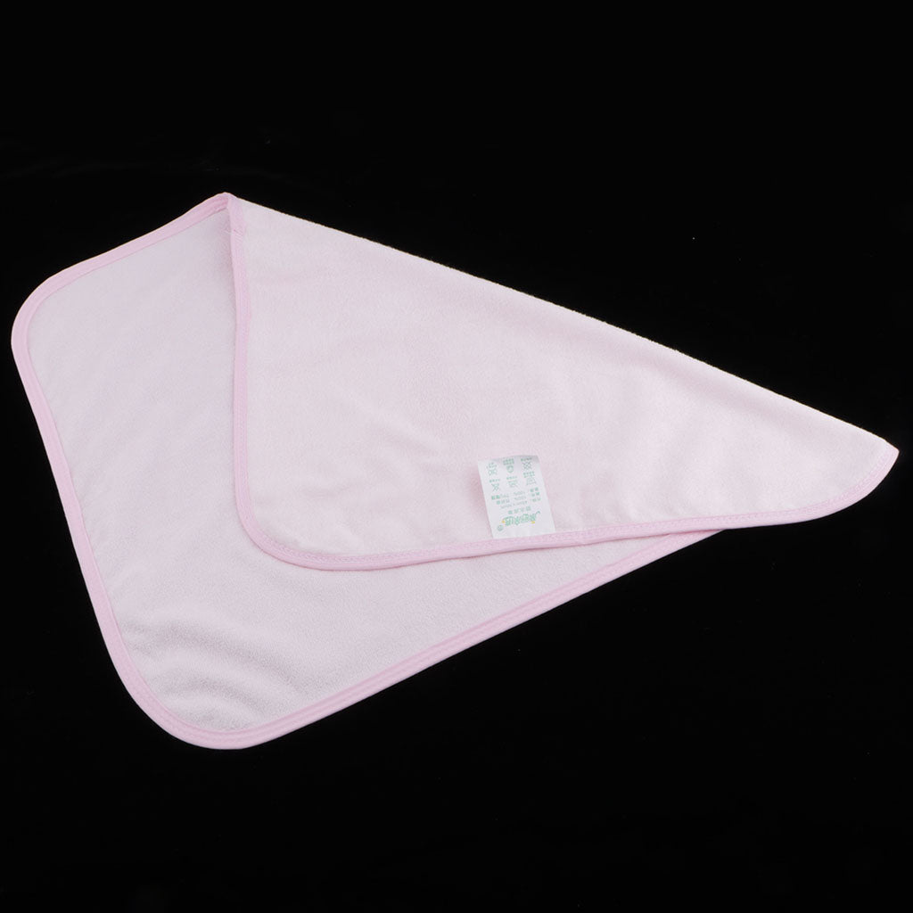 Absorbent Washable Soft Incontinence Bed Sheet Pad Mattress Protection  Pink