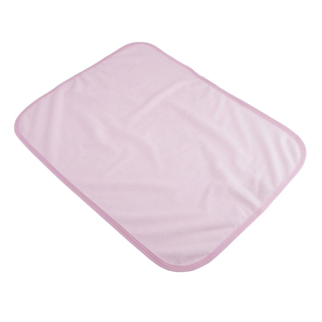 Absorbent Washable Soft Incontinence Bed Sheet Pad Mattress Protection  Pink