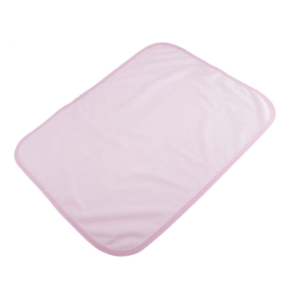 Absorbent Washable Soft Incontinence Bed Sheet Pad Mattress Protection  Pink