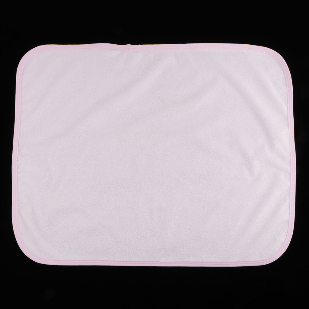 Absorbent Washable Soft Incontinence Bed Sheet Pad Mattress Protection  Pink