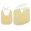 5X Waterproof Baby Eating Bib Reusable Mealtime Clothing Protector Yellow