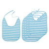 5X Waterproof Baby Eating Bib Reusable Mealtime Clothing Protector Blue