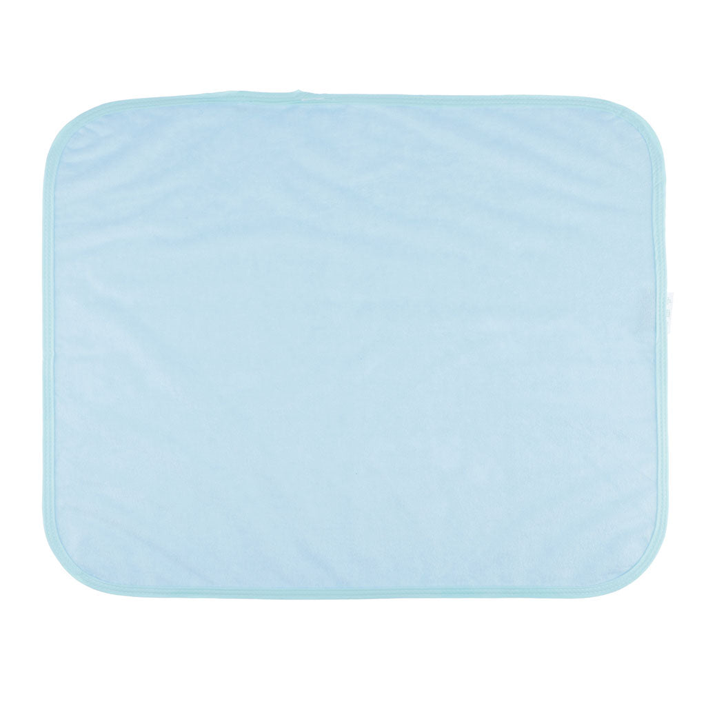 Absorbent Washable Soft Incontinence Bed Sheet Pad Mattress Protection  Blue