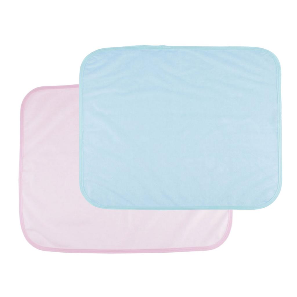 Absorbent Washable Soft Incontinence Bed Sheet Pad Mattress Protection  Blue