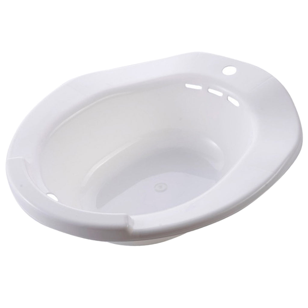 Toilet Sitz Bath Tub Hip Basin Bidet for Pregnant Women Hemorrhoids White