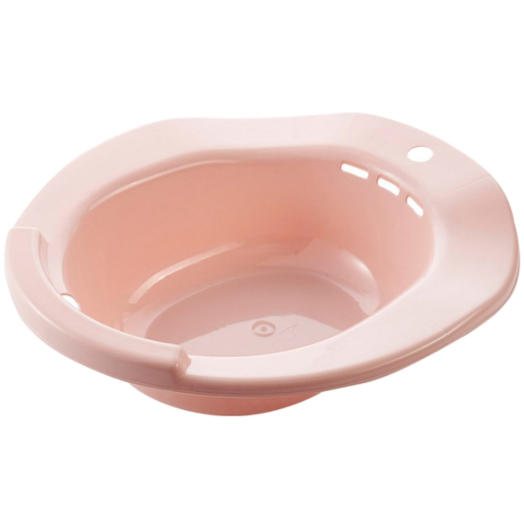 Toilet Sitz Bath Tub Hip Basin Bidet for Pregnant Women Hemorrhoids Pink