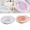 Toilet Sitz Bath Tub Hip Basin Bidet for Pregnant Women Hemorrhoids Pink