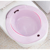 Toilet Sitz Bath Tub Hip Basin Bidet for Pregnant Women Hemorrhoids Pink