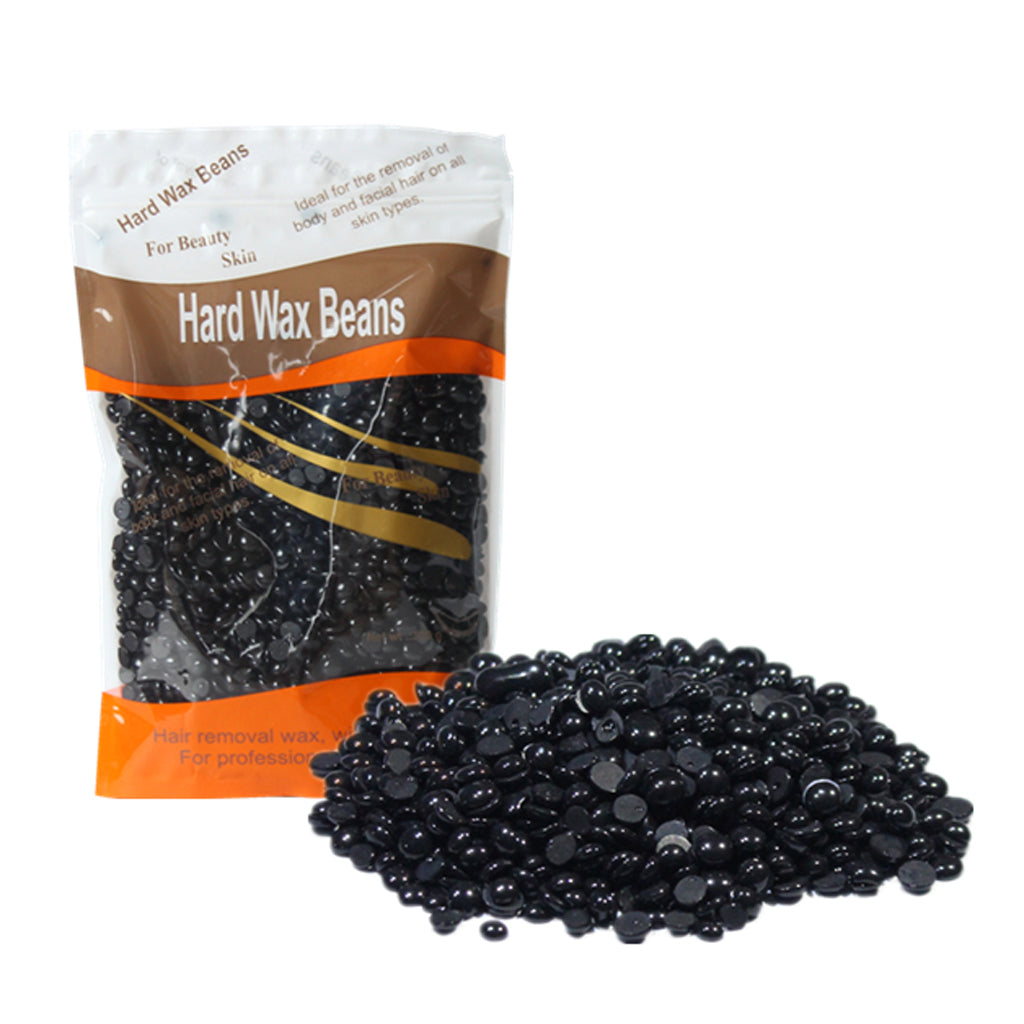 100g Hard Wax Bean Hair Removal Bikini Depilatory No Strip Pellet Black