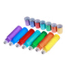 7X 10ml Empty Glass Perfume Essential Oil Roller Ball Bottles Cases Holder