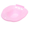 Toilet Sitz Bath Tub Hip Basin for Pregnant Women Hemorrhoid Patients Pink