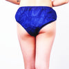 50Pcs Nonwoven SPA Disposable Underwear Travel Panties Brief for Women Blue