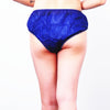 50Pcs Nonwoven SPA Disposable Underwear Travel Panties Brief for Women Blue