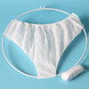 50Pcs Nonwoven SPA Disposable Underwear Travel Panties Brief for Women White