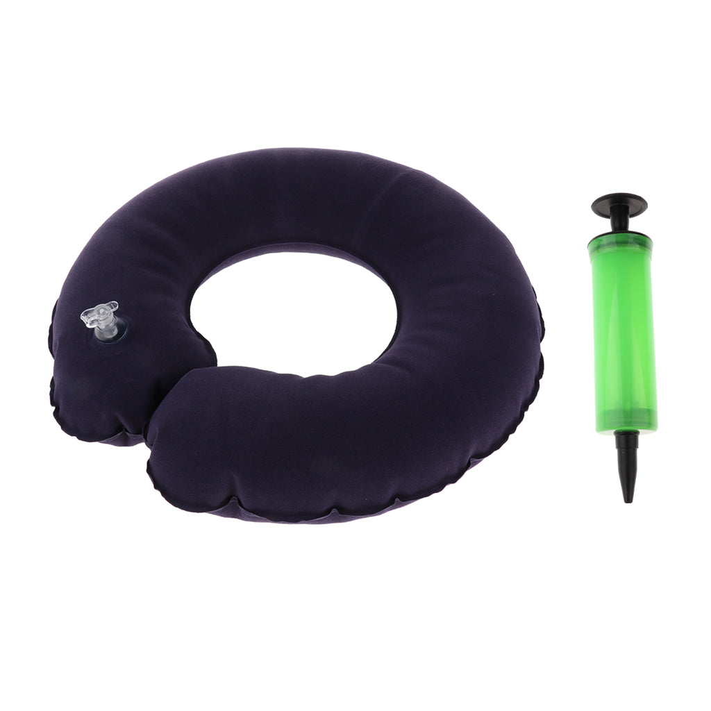 Inflatable Cushion for Tailbone Hemorrhoid Bed Sores 15cm Inner Diameter