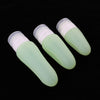 3 Pcs Silicone Mini Shampoo Sample Cosmetic Bottle Travel Container Green