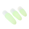 3 Pcs Silicone Mini Shampoo Sample Cosmetic Bottle Travel Container Green