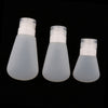 3Pcs Silicone Mini Shampoo Sample Cosmetic Bottle Travel Container Clear