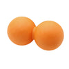 Peanut Lacrosse Ball Deep Tissue Mobility Ball Trigger Point Massage Orange