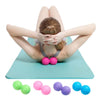 Peanut Lacrosse Ball Deep Tissue Mobility Ball Trigger Point Massage Orange