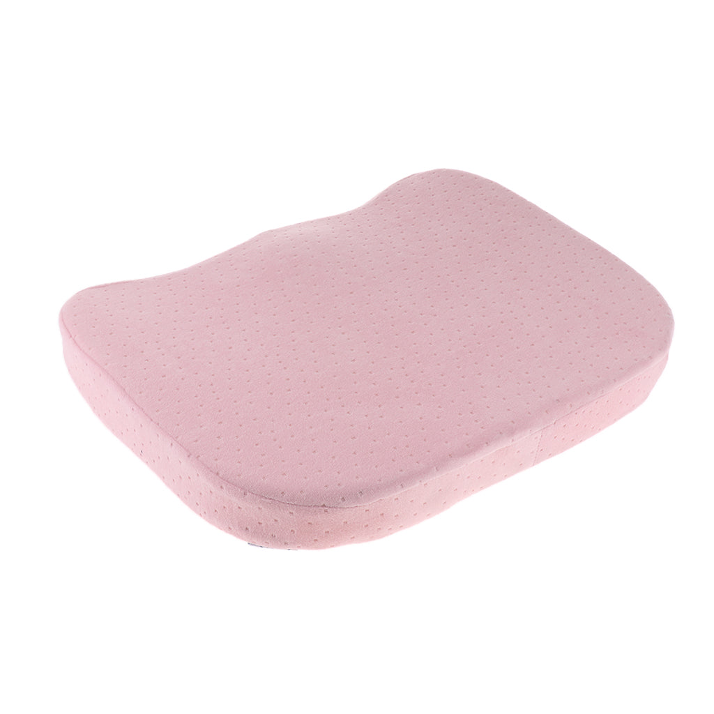 Comfort Memory Foam Chair Seat Cushion Pad Removable Zipper Cover Pink