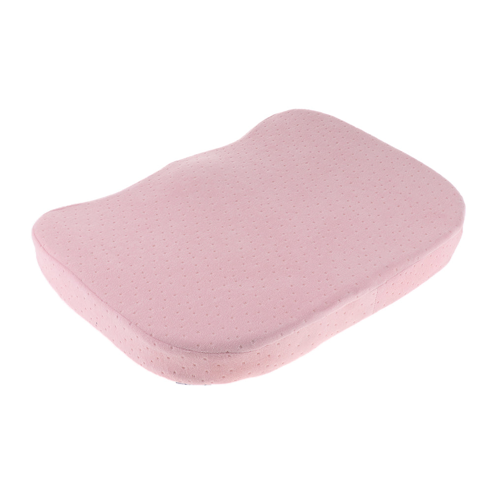 Comfort Memory Foam Chair Seat Cushion Pad Removable Zipper Cover Pink