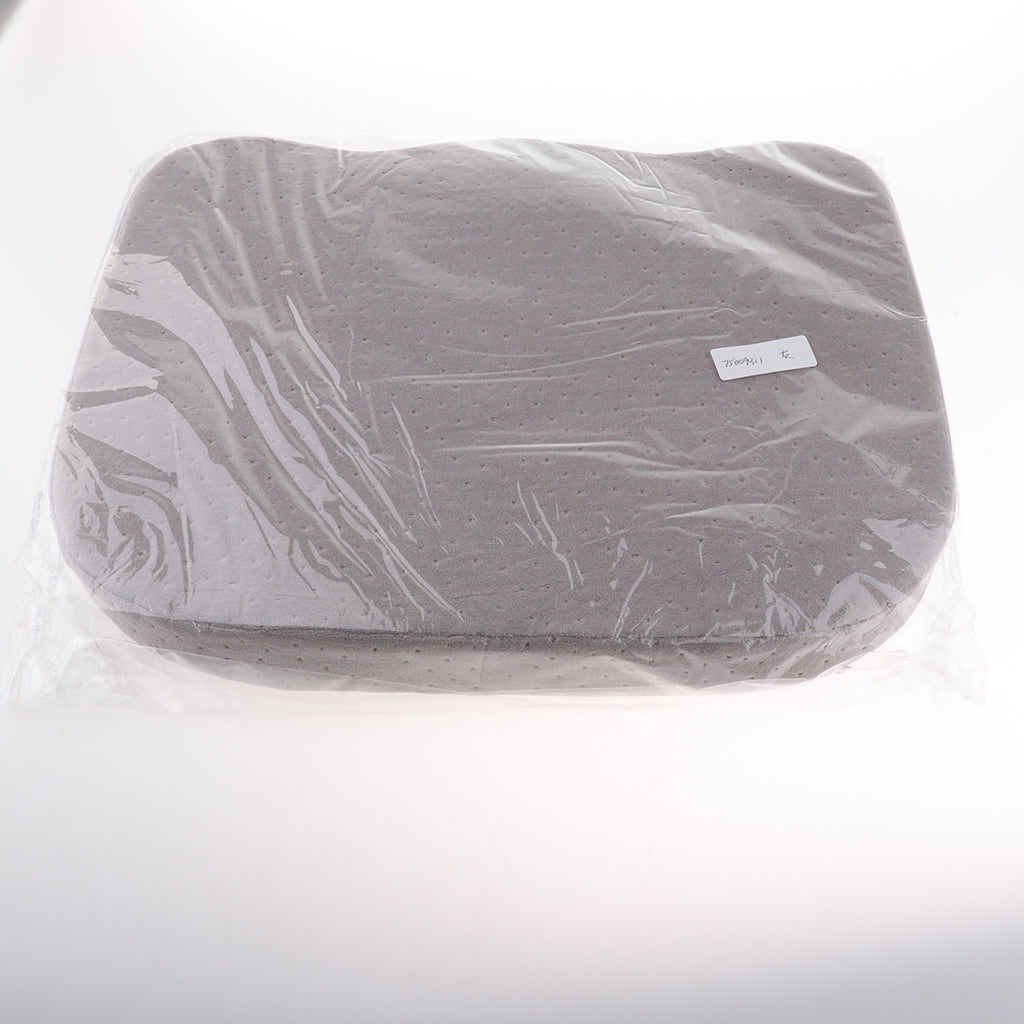 Comfort Memory Foam Chair Seat Cushion Pad Removable Zipper Cover Gray