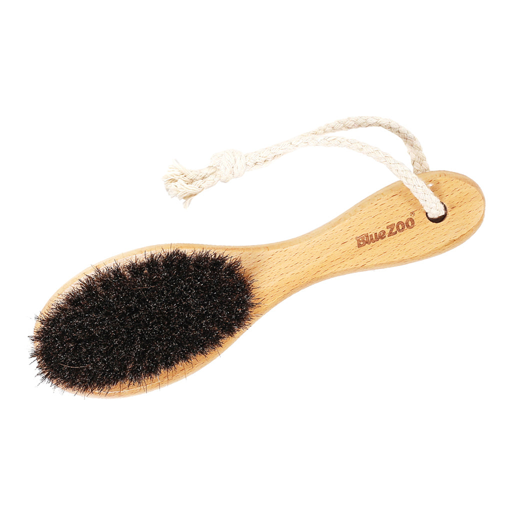 Men Barber Beard Mustache Facial Hair Grooming Styling Brush Tool Wood