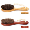 Men Barber Beard Mustache Facial Hair Grooming Styling Brush Tool Wood