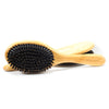 Durable Handmade Massage Scalp Brush Paddle Cushion Hair Brush With Bag