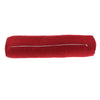 Orthopedic Neck Roll Pillow Round Cervical Support Spine Pillow Wine Red