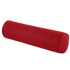 Orthopedic Neck Roll Pillow Round Cervical Support Spine Pillow Wine Red