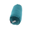 Orthopedic Neck Roll Pillow Round Cervical Support Pillow Peacock Blue