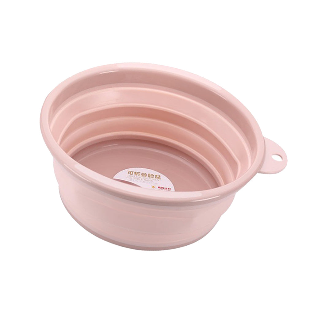 BPA Free Collapsible Basin Bowl Tub For Kitchen Camping Fishing BBQ Pink