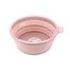 BPA Free Collapsible Basin Bowl Tub For Kitchen Camping Fishing BBQ Pink