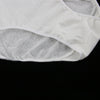 5 Pieces Women Disposable Cotton Large Underwear Travel Panties White L