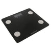 LCD Digital Electronic Bathroom Body Weight Scale Black 400 lbs 180 kg