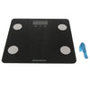 LCD Digital Electronic Bathroom Body Weight Scale Black 400 lbs 180 kg