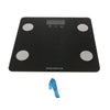 LCD Digital Electronic Bathroom Body Weight Scale Black 400 lbs 180 kg