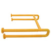 Anti-Slip Bathroom Grab Bars Handrail Elderly Disabled Safety Handle Yellow