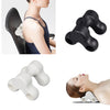 Bone Neck Pillow Massager Trigger Point for Shoulder Spine Back Waist Black