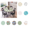 Waterproof Non-slip Round Elastic Table Cover Table Cloth A - 1.2m (47in)