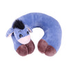 Cartoon Animal U Shape Neck Pillow Travel Pillow Case Cushion Donkey