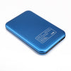 Blue Portable Ultra-thin 2.5in Hard Drive USB3.0 HDD Case for Desktop 2T